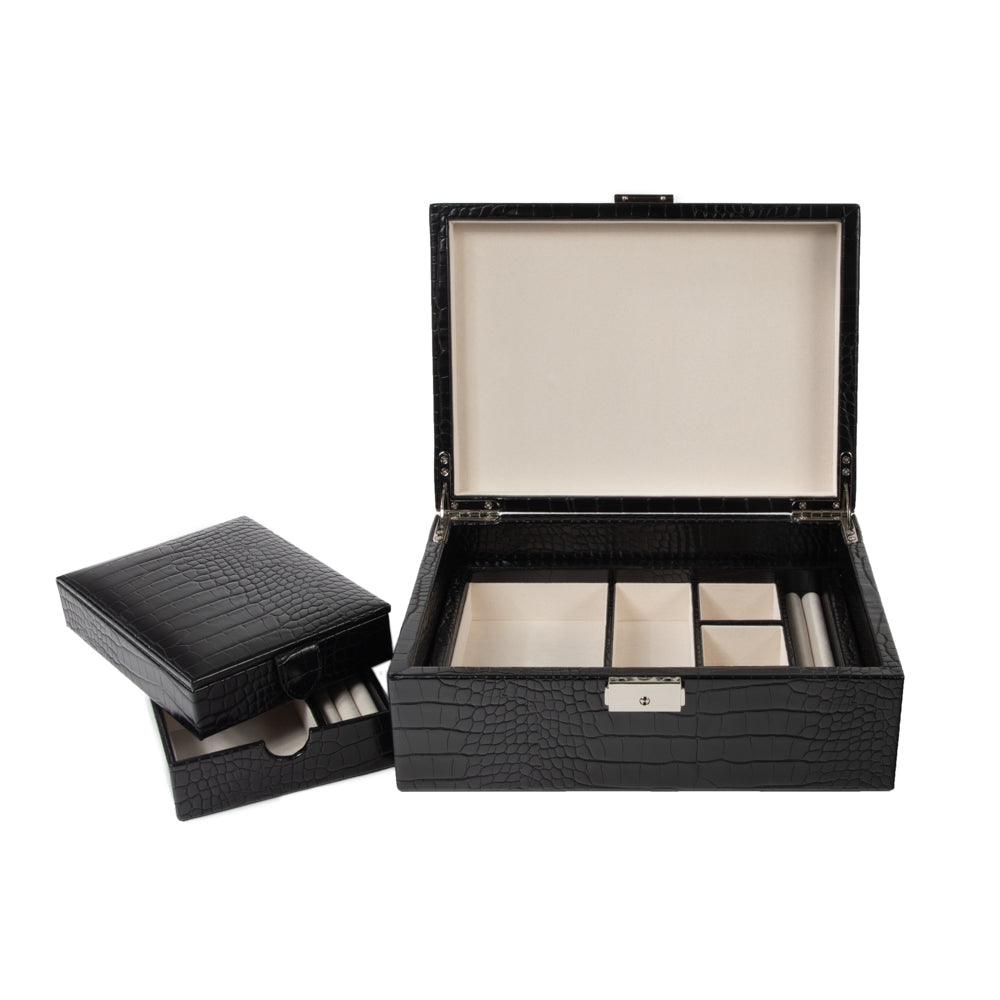 Brouk & Co Giftware Sydney Jewelry Box with Travel Tray
