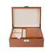 Brouk & Co Giftware Brown Sydney Jewelry Box with Travel Tray