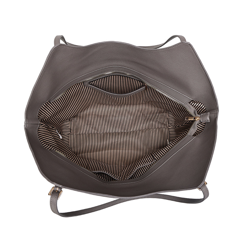 Brouk & Co Giftware The Ava Tote Bag Grey