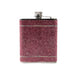 Brouk & Co Giftware The Crystal Flask 6oz Rose/Silver