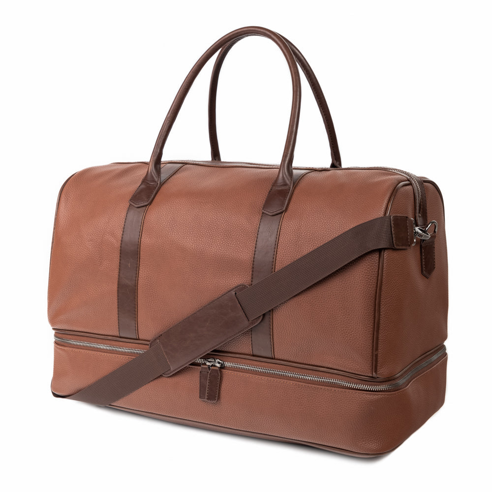 Brouk & Co Giftware The Davidson Weekender Bag (Brown)