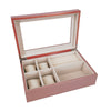 Brouk & Co Giftware Rose Gold The Kylie Glass Top Jewelry Box