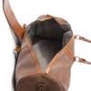 Brouk & Co Giftware The Oxford Duffel Bag Chocolate Brown