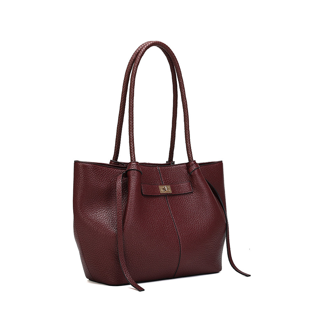 Brouk & Co Giftware The Sophia Tote Bag Wine