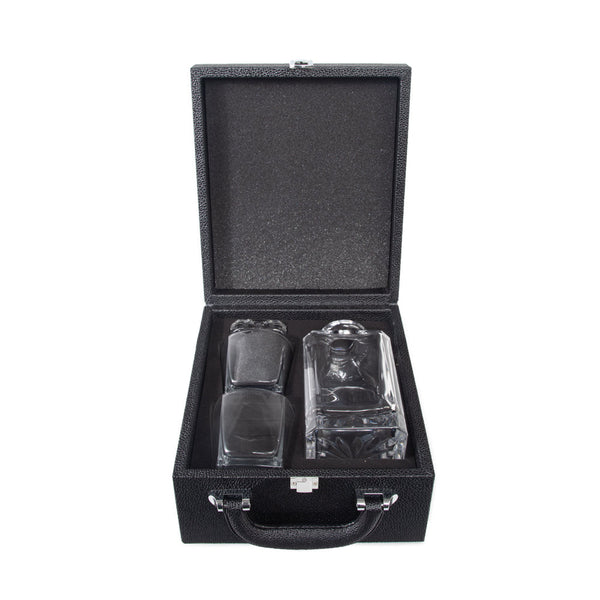 Brouk & Co Giftware Warren Whiskey Barware Collection Black