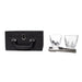 Brouk & Co Giftware Weston Whiskey Barware Collection Black