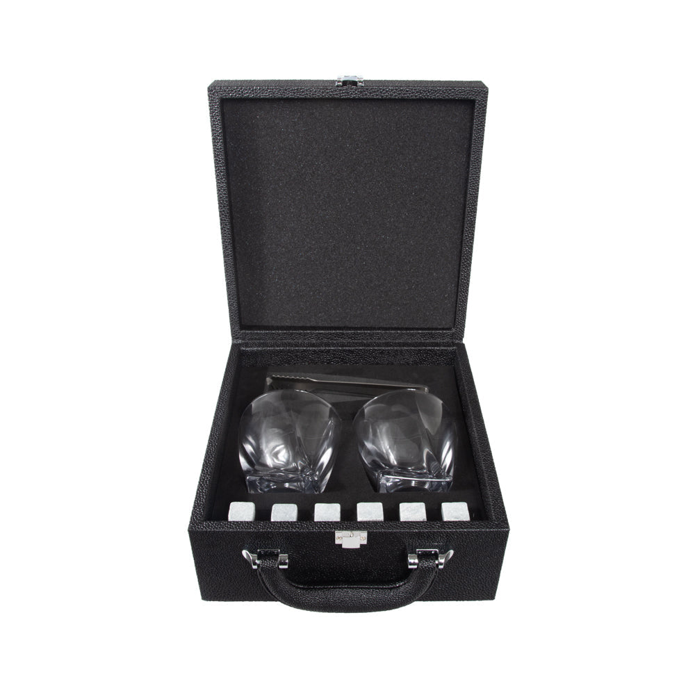 Brouk & Co Giftware Weston Whiskey Barware Collection Black