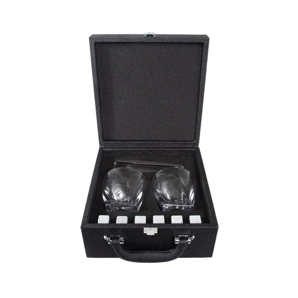 Brouk & Co Giftware Weston Whiskey Barware Collection Black
