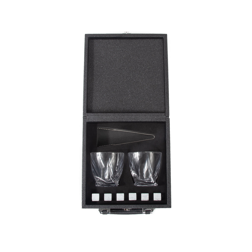 Brouk & Co Giftware Weston Whiskey Barware Collection Black
