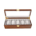 Brouk & Co Giftware William 5-Slot Watch Box (Brown)