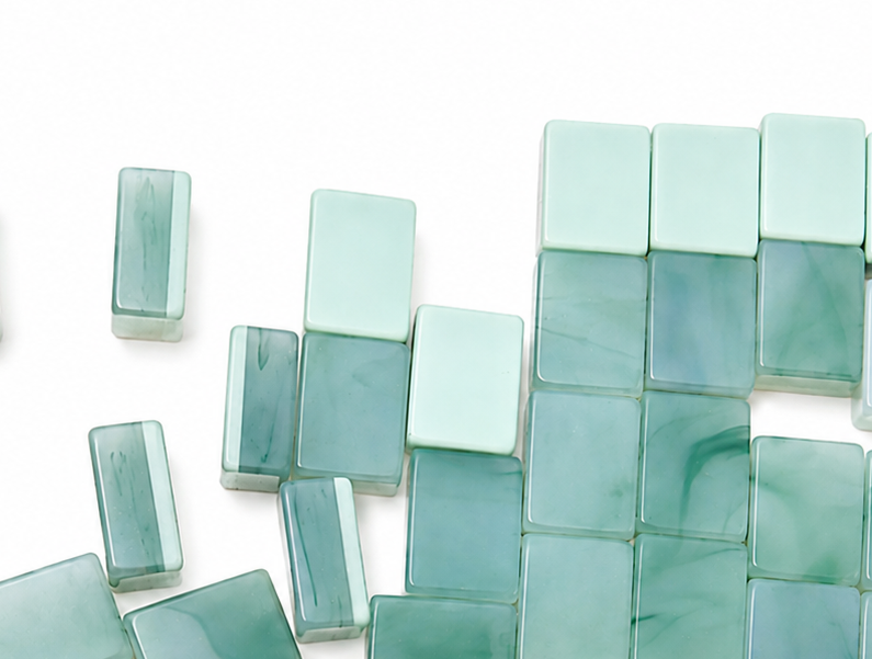 Tala Mahj - Tradewind Mahjong Tiles - Mint & Sea