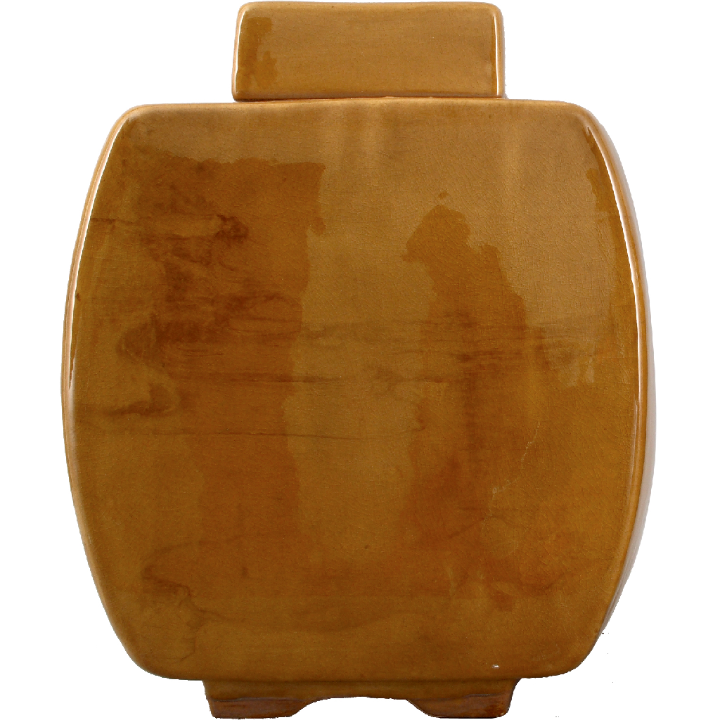 Danny's Fine Porcelain Rect. Jar - French Yellow