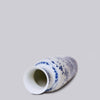 Cobalt Guild Home Decor Bird and Flower Blue and White Porcelain Mallet Vase