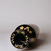 Cobalt Guild Home Decor Black and Gold Porcelain Mallet Vase