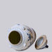 Cobalt Guild Home Decor Blossoms Blue and White Porcelain Temple Jar