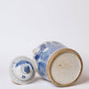 Cobalt Guild Home Decor Blue and White Aristocratic Ladies Porcelain Temple Jar