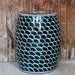 Cobalt Guild Home Decor Blue and White Dragon Scale Garden Seat
