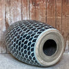 Cobalt Guild Home Decor Blue and White Dragon Scale Garden Seat