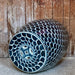 Cobalt Guild Home Decor Blue and White Dragon Scale Garden Seat