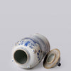 Cobalt Guild Home Decor Blue and White Four Seasons Porcelain Temple Jar
