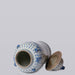 Cobalt Guild Home Decor Blue and White Longevity and Peaches Porcelain Temple Jar
