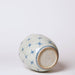 Cobalt Guild Home Decor Blue and White Longevity Barrel Vase