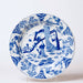 Cobalt Guild Home Decor Blue and White Porcelain Aristocratic Ladies Platter