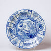 Cobalt Guild Home Decor Blue and White Porcelain Bird and Flower Platter
