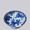 Cobalt Guild Home Decor Blue and White Porcelain Dancing Lion Low Bowl