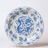 Cobalt Guild Home Decor Blue and White Porcelain Double Dragon Platter