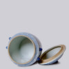 Cobalt Guild Home Decor Blue and White Porcelain Double Happiness Lug Jar