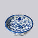 Cobalt Guild Home Decor Blue and White Porcelain Dragon and Pearl Low Bowl