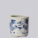 Cobalt Guild Home Decor Blue and White Porcelain Dragon Footed Cachepot