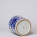 Cobalt Guild Home Decor Blue and White Porcelain Fish and Lotus Cachepot