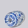 Cobalt Guild Home Decor Blue and White Porcelain Fish and Lotus Garden Seat