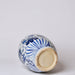 Cobalt Guild Home Decor Blue and White Porcelain Fish and Lotus Mallet Vase