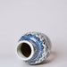Cobalt Guild Home Decor Blue and White Porcelain Fish and Lotus Mallet Vase