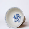 Cobalt Guild Home Decor Blue and White Porcelain Four Seasons Footed Bowl