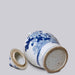 Cobalt Guild Home Decor Blue and White Porcelain Four Seasons Temple Jar
