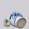 Cobalt Guild Home Decor Blue and White Porcelain Four Seasons Temple Jar