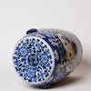 Cobalt Guild Home Decor Blue and White Porcelain Golden Pheasant Garden Seat