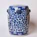 Cobalt Guild Home Decor Blue and White Porcelain Golden Pheasant Garden Seat