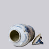 Cobalt Guild Home Decor Blue and White Porcelain Qilin Temple Jar