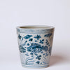 Cobalt Guild Home Decor Blue and White Porcelain River Fish Planter
