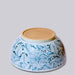 Cobalt Guild Home Decor Blue and White Porcelain Rose Large Bowl