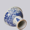 Cobalt Guild Home Decor Blue and White Porcelain Three Friends Footed Bowl