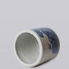 Cobalt Guild Home Decor Blue and White Porcelain Three Friends Footed Cachepot