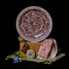 Cobalt Guild Home Decor Copper Underglaze Tree Peony Porcelain Platter