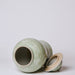 Cobalt Guild Home Decor Deco Peony Green and White Porcelain Temple Jar