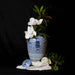 Cobalt Guild Home Decor Double Happiness Blue and White Porcelain Jar